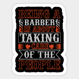 Barber Design 71 Sticker